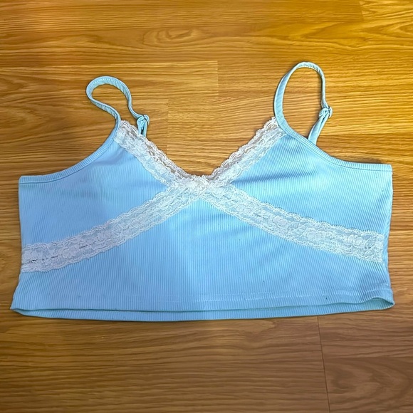 SHEIN bue top - Picture 1 of 1